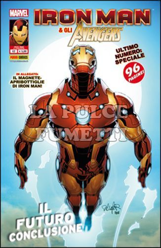 IRON MAN # 62 - E GLI AVENGERS + MAGNETE APRIBOTTIGLIE
